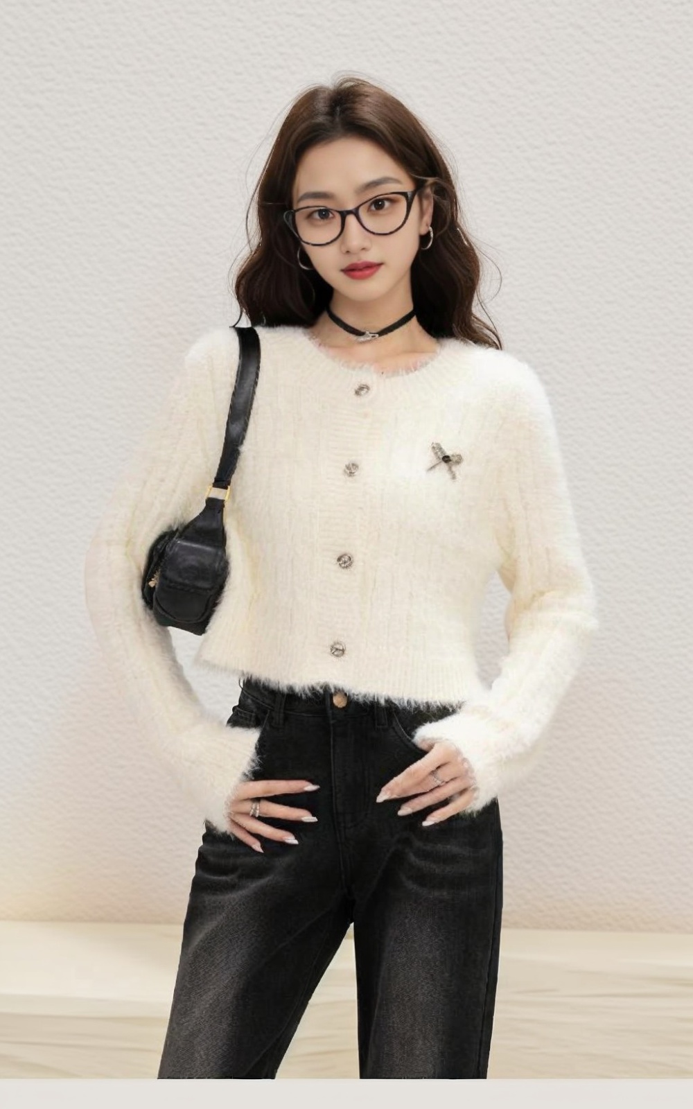 All-match tops autumn and winter sweater for women