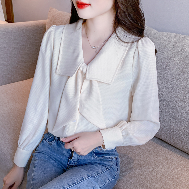 Removable frenum autumn shirt fashionable light tops