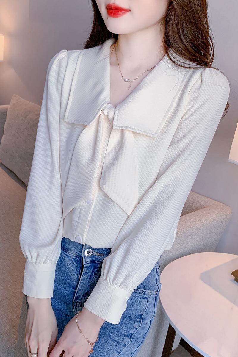 Removable frenum autumn shirt fashionable light tops