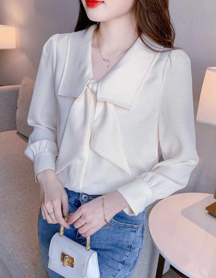 Removable frenum autumn shirt fashionable light tops