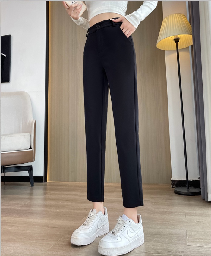 Black pants large yard suit pants for women