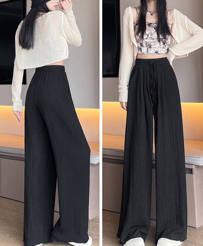 Drape wide leg pants pants for women