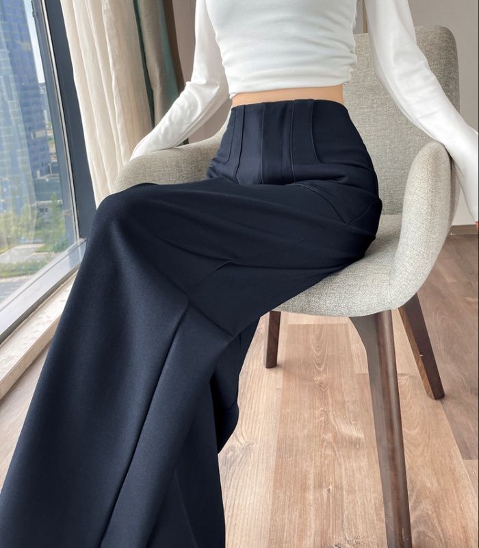 Slim autumn pants mopping drape casual pants for women