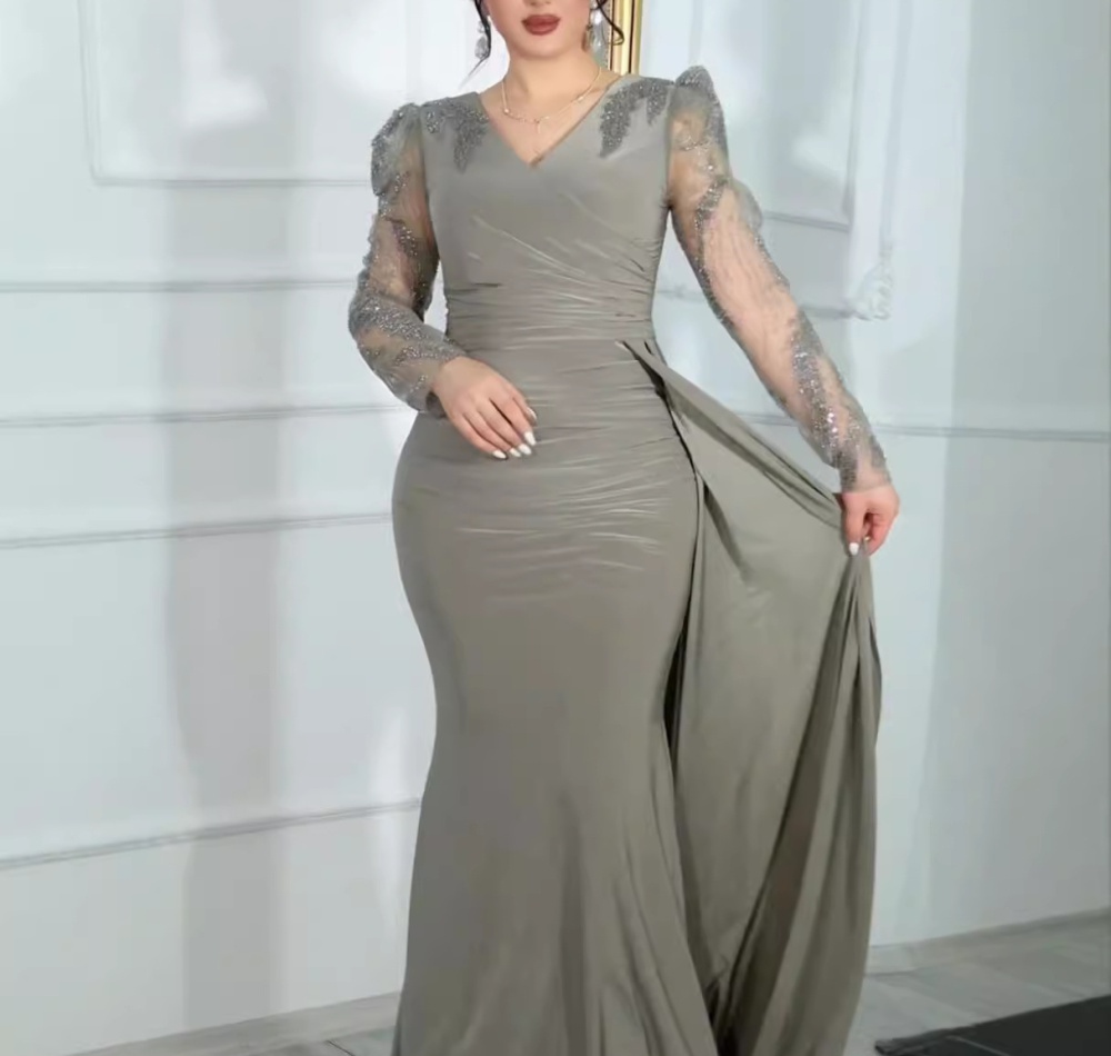 Sexy prom package hip evening dress for women