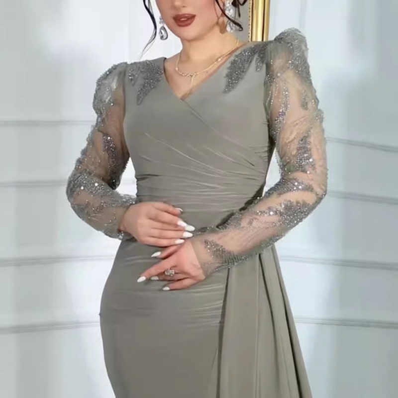 Sexy prom package hip evening dress for women