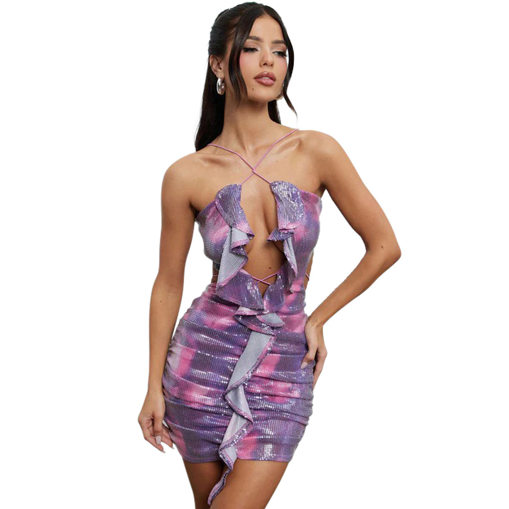 Package hip spicegirl sexy sling dress for women