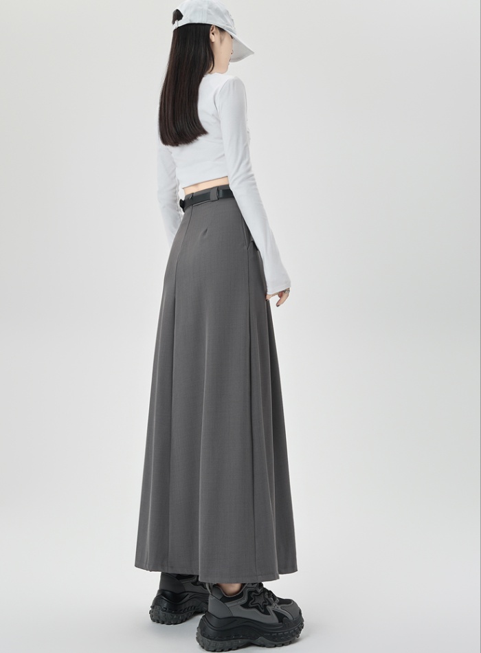 Slim summer skirt long business suit for women