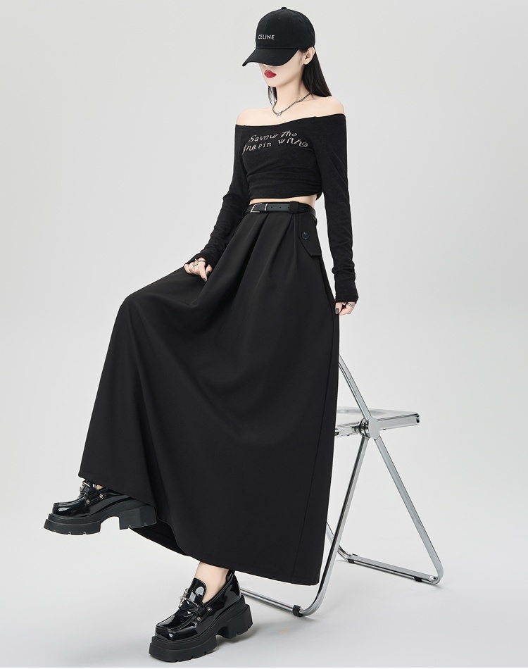 Slim summer skirt long business suit for women