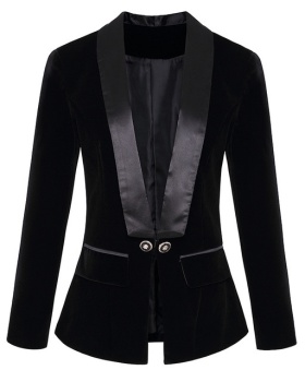 European style slim business suit pure elegant coat