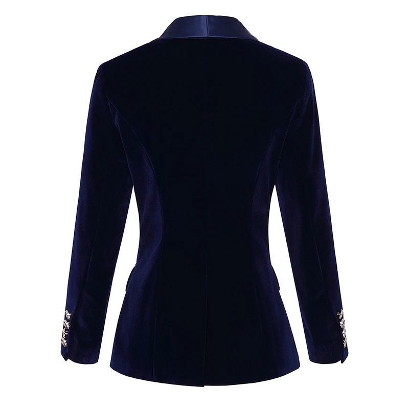 European style slim business suit pure elegant coat