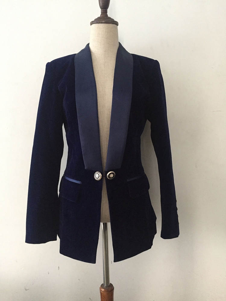 European style slim business suit pure elegant coat