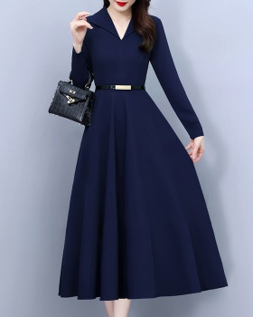 Summer show young dress simple temperament long dress for women