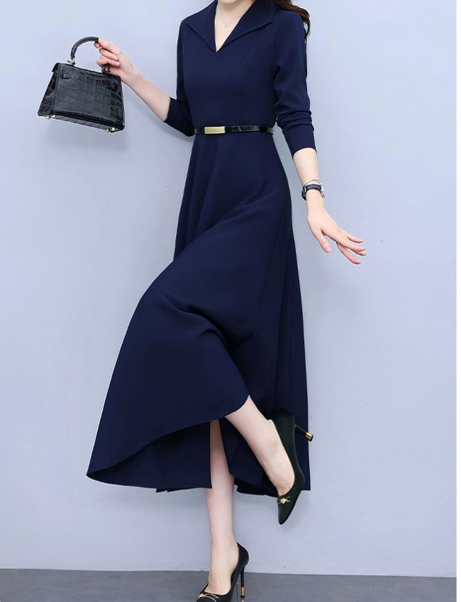 Summer show young dress simple temperament long dress for women