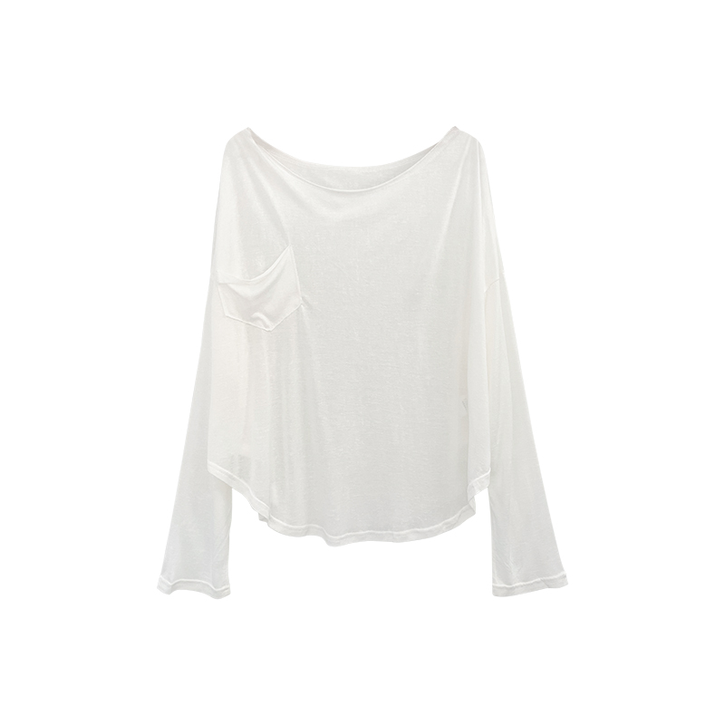 Korean style loose tops lazy enticement smock