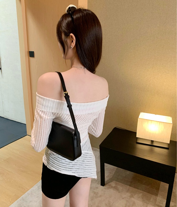 Small chiffon irregular T-shirt sunscreen summer tops