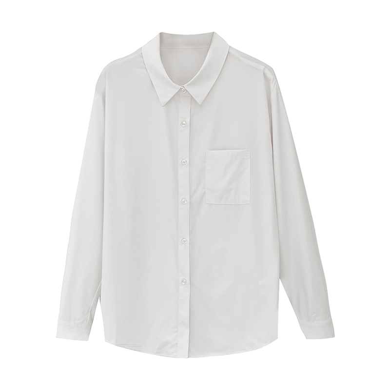 Summer France style commuting chiffon shirt for women