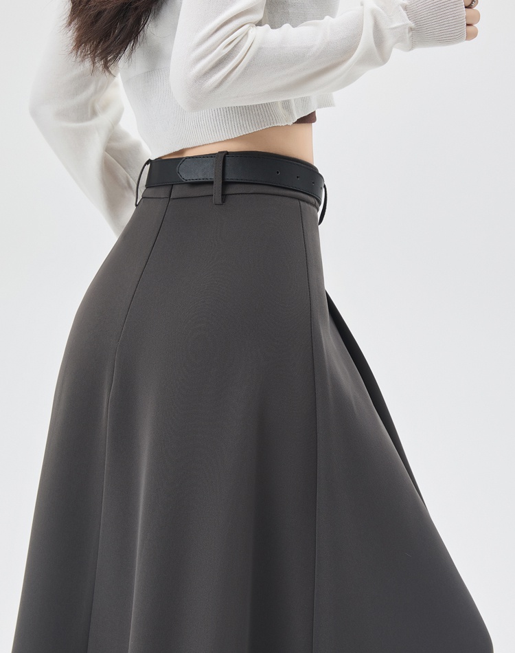 Autumn long skirt high waist business suit for women