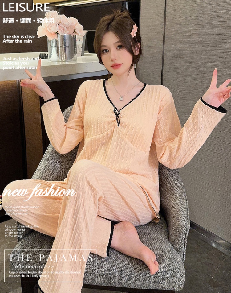 Sweet cotton homewear pajamas a set for women