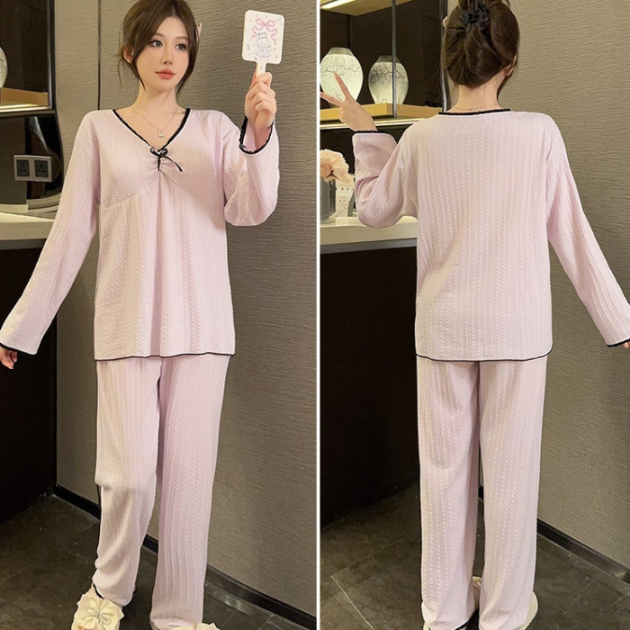 Sweet cotton homewear pajamas a set for women