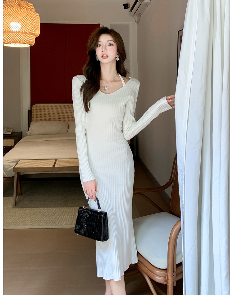 Tender dress enticement long dress for women