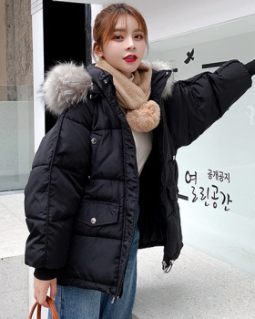 Down loose fat sister cotton coat slim winter coat for women