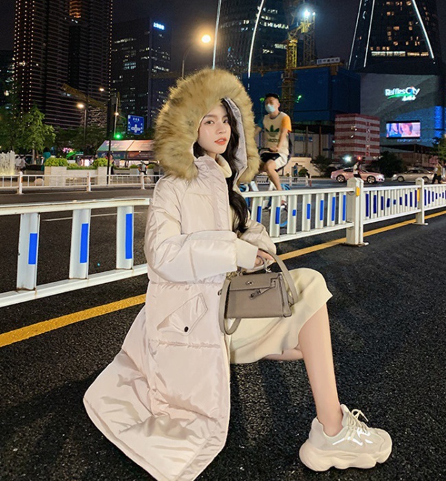 Loose cotton coat thick bread clothing for women