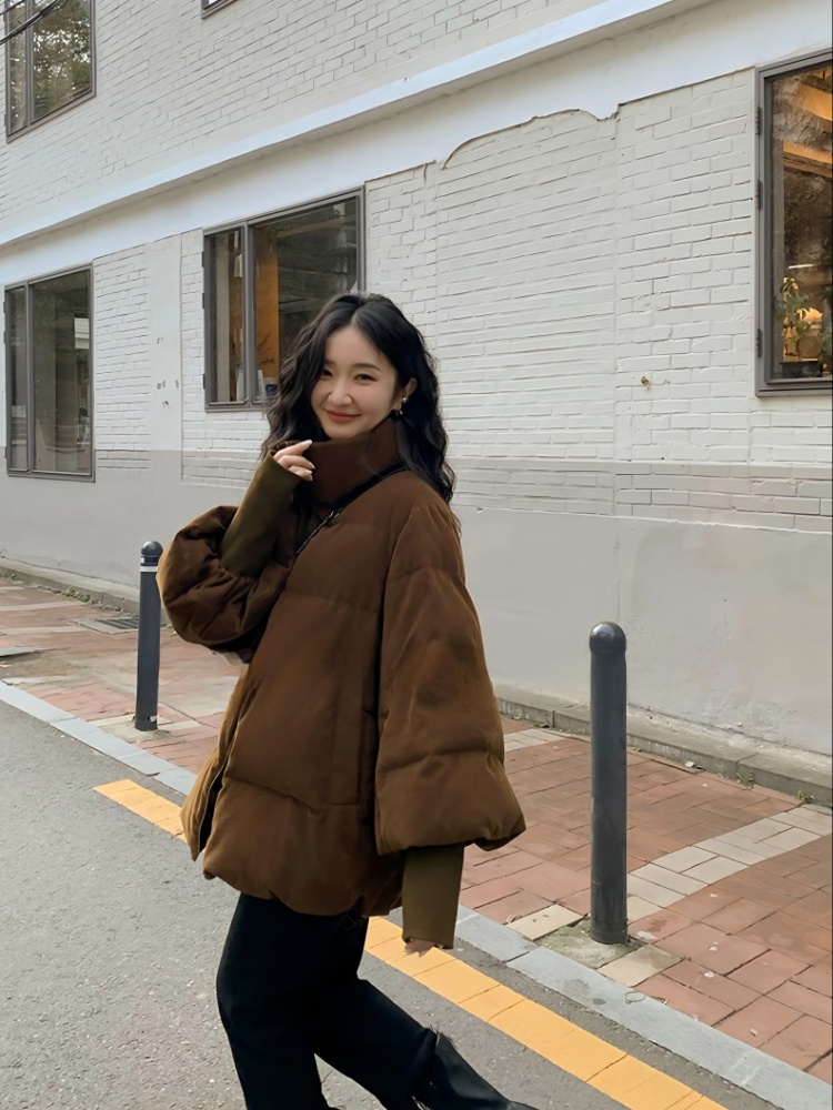 Fashion bread clothing corduroy coat for women