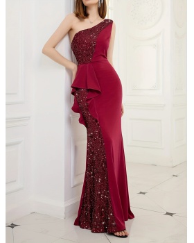 European style dress long dress for women