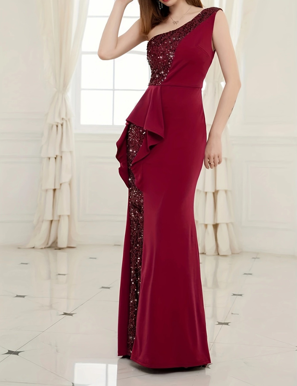 European style dress long dress for women