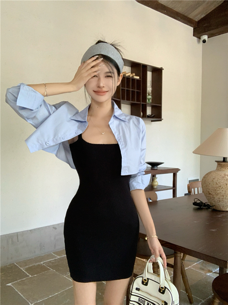 Short shirt fashion coat for women