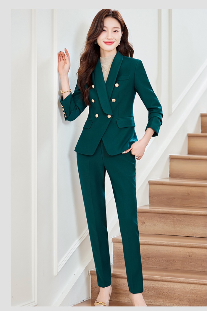 Long sleeve profession business suit 2pcs set for women