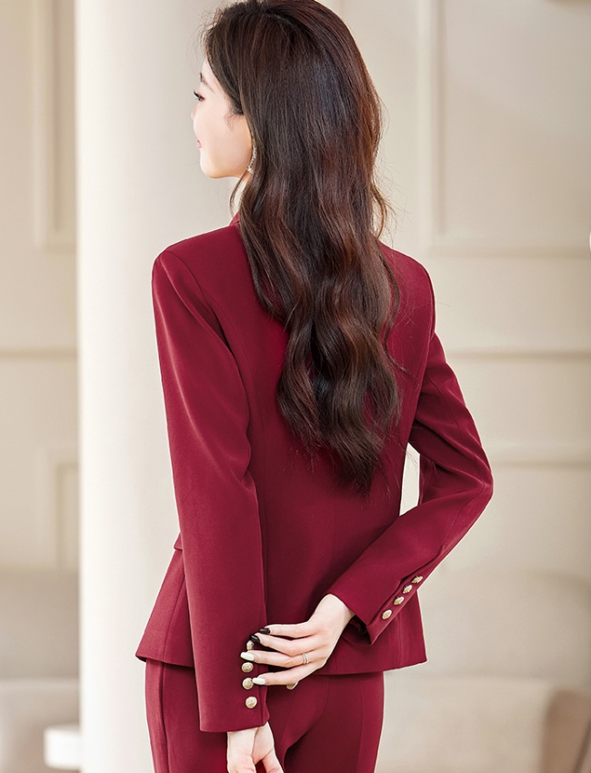 Long sleeve profession business suit 2pcs set for women