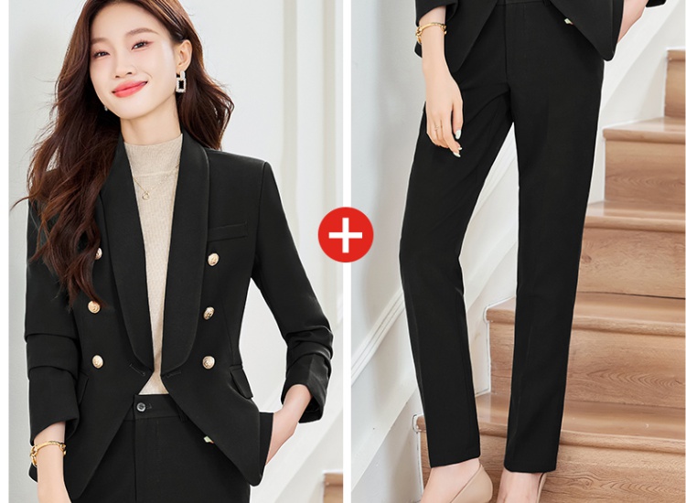 Long sleeve profession business suit 2pcs set for women