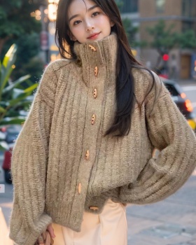 Knitted Korean style tops loose sweater for women