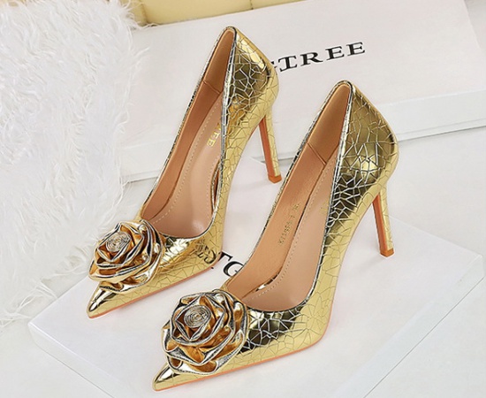 Banquet shoes pointed high-heeled shoes for women