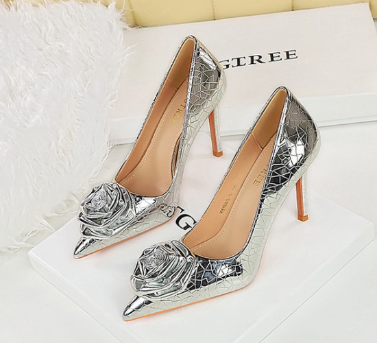 Banquet shoes pointed high-heeled shoes for women