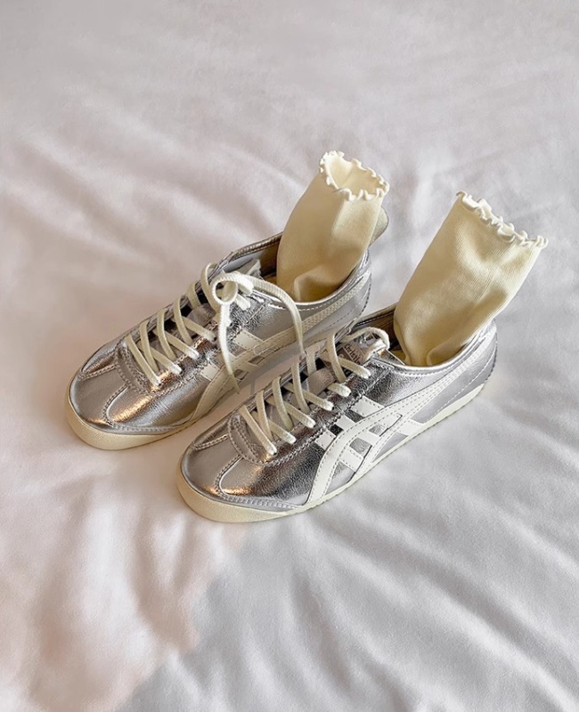 Silver mixed colors shoes retro Casual Sports shoes