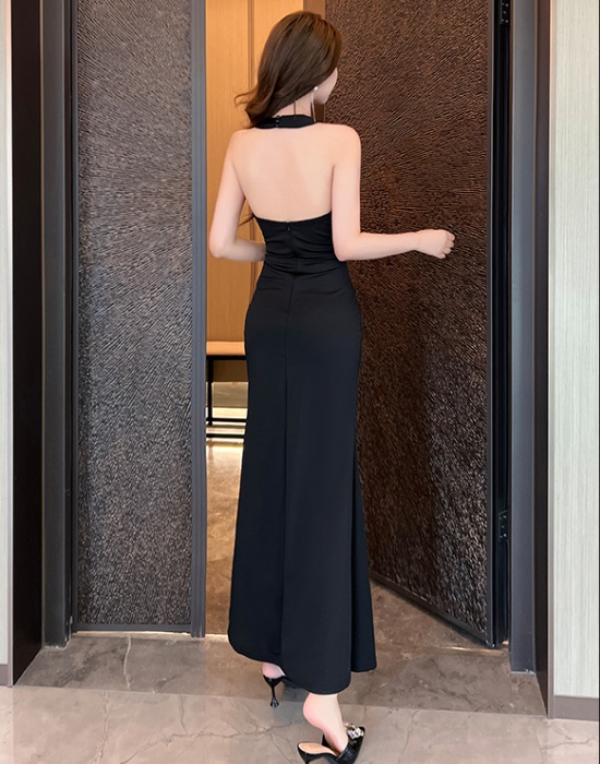 Temperament light luxury dress mermaid sexy evening dress