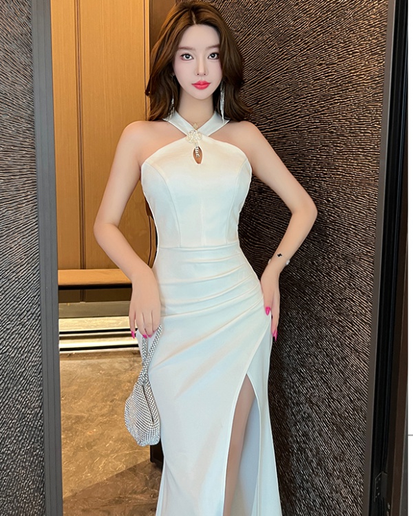 Temperament light luxury dress mermaid sexy evening dress