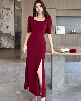 Long mermaid long dress temperament annual meeting dress