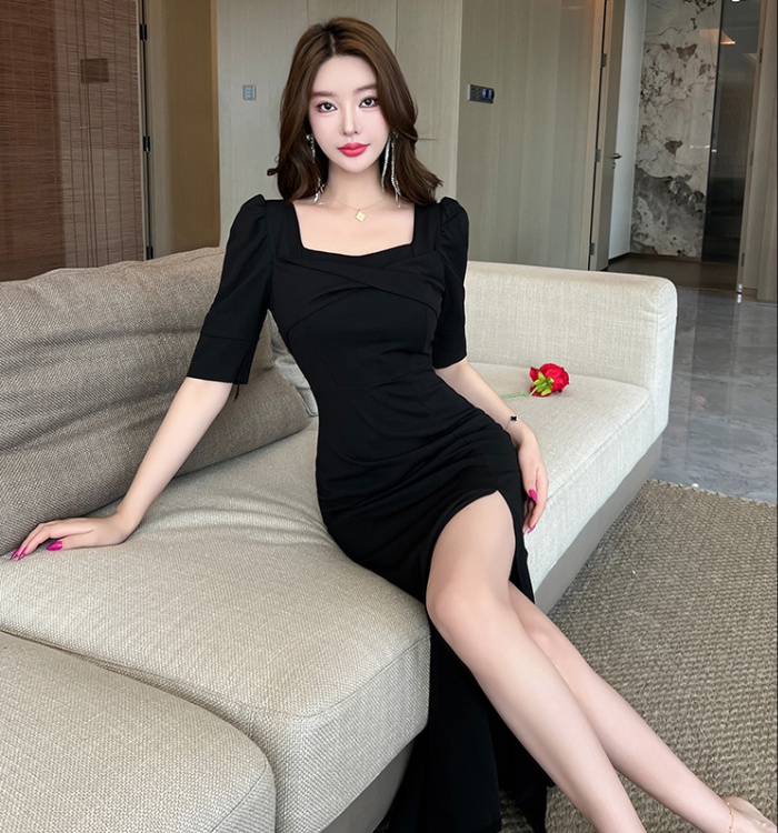 Long mermaid long dress temperament annual meeting dress