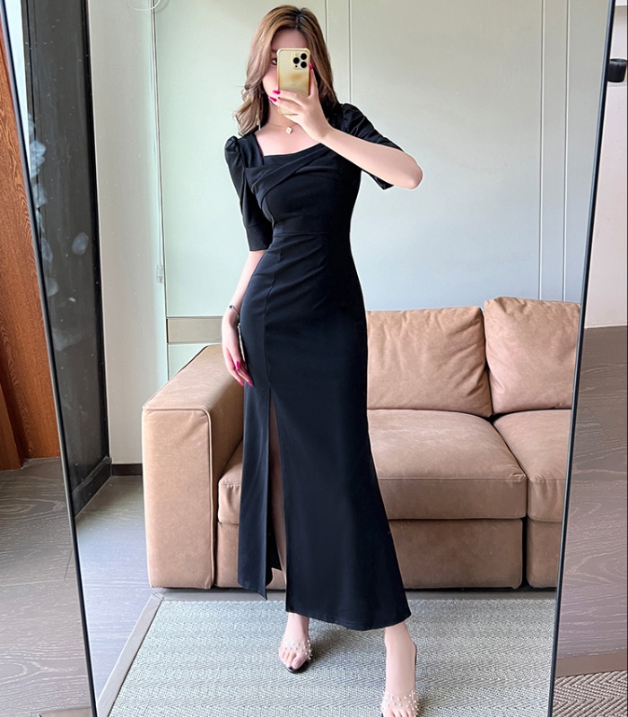 Long mermaid long dress temperament annual meeting dress