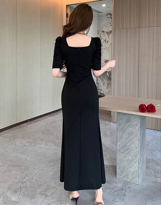 Long mermaid long dress temperament annual meeting dress