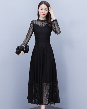 Long sleeve dress lady long dress for women