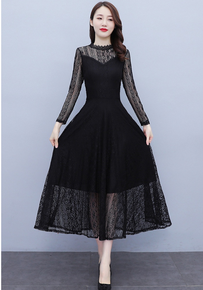 Long sleeve dress lady long dress for women