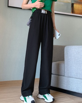 Casual Korean style long pants drape stretch pants