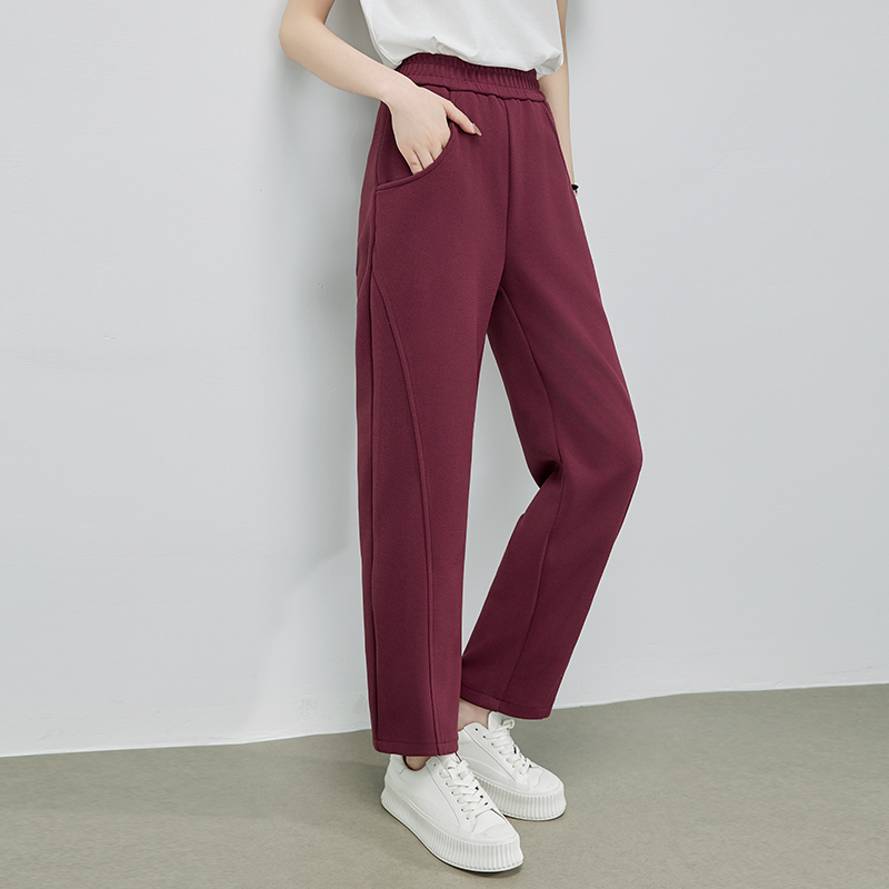 Autumn banana pants work clothing wide leg pants