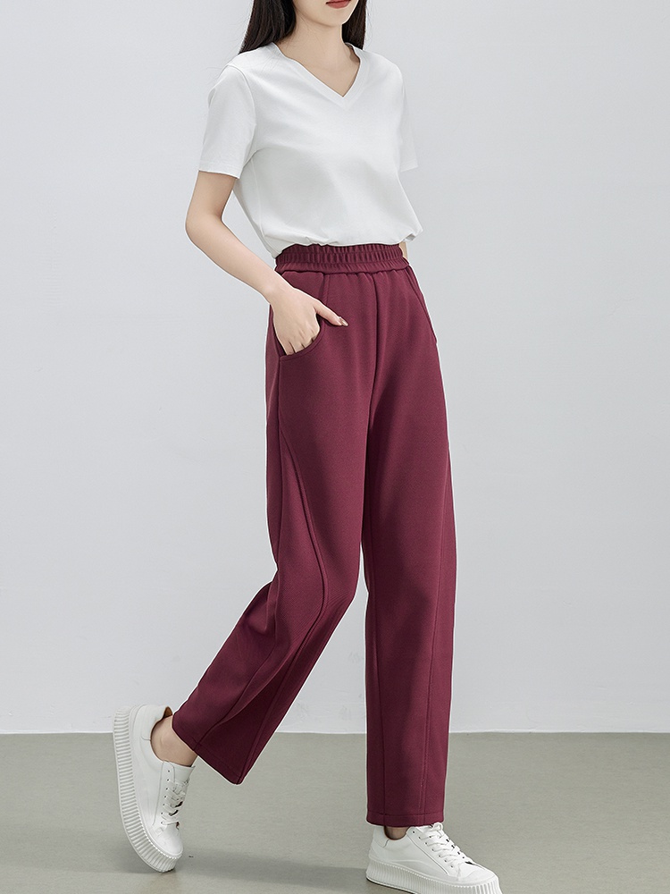 Autumn banana pants work clothing wide leg pants