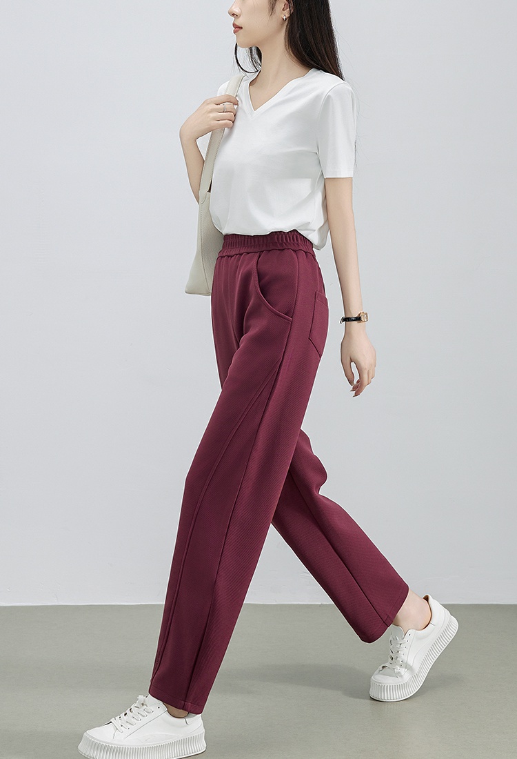 Autumn banana pants work clothing wide leg pants