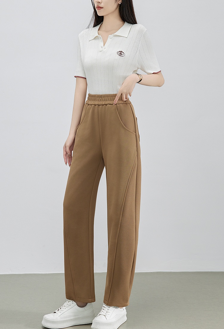 Autumn banana pants work clothing wide leg pants